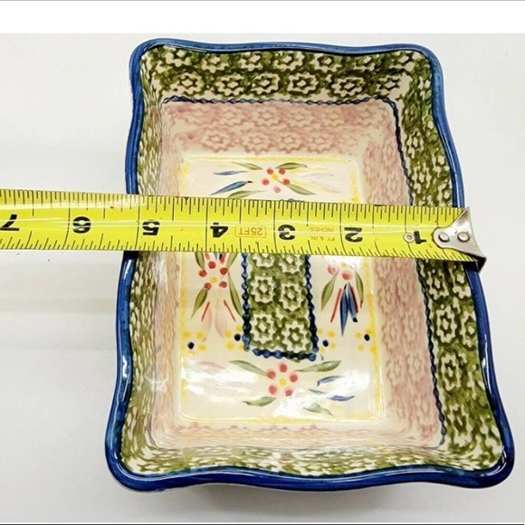 1 Quart Temp-tations Bakeware with rack. Old World design - Picture 3 of 3